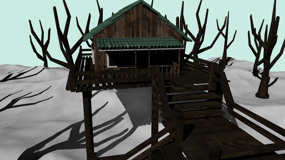 Winter cabin  preview image 2